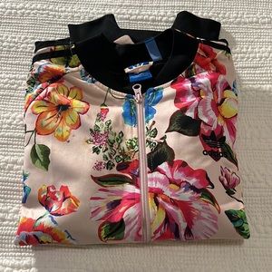 Adidas floral jacket